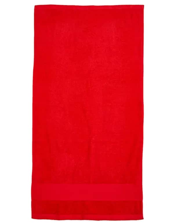 Organic Cozy Bath Sheet - Red