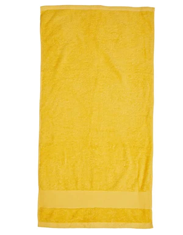 Organic Cozy Bath Sheet - Sunflower Yellow