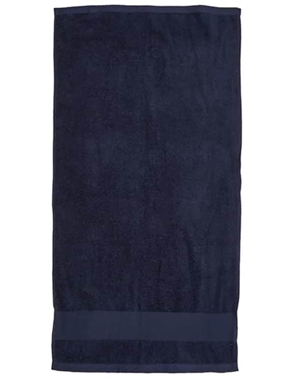Organic Cozy Bath Towel - Navy