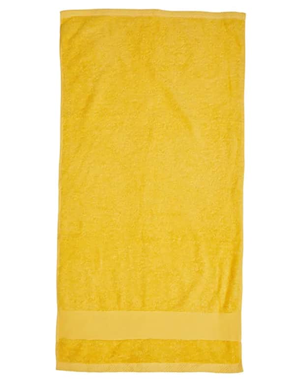 Organic Cozy Bath Towel - Sunflower Yellow