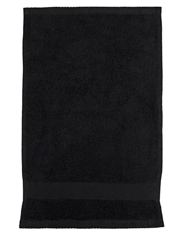Organic Cozy Guest Towel - Black