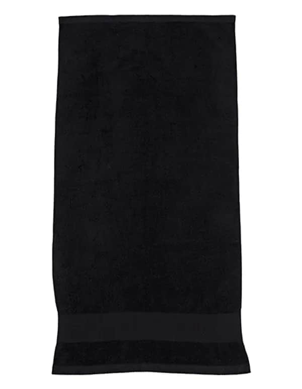 Organic Cozy Hand Towel - Black