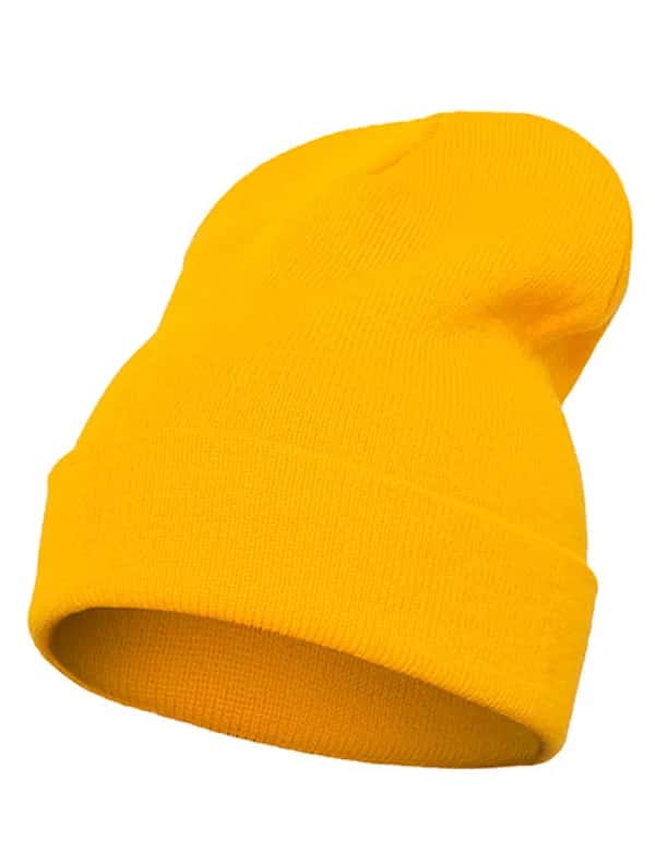 Heavyweight Long Beanie - Gold