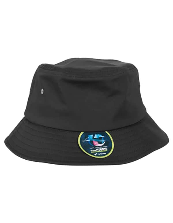 Nylon Bucket Hat - Black