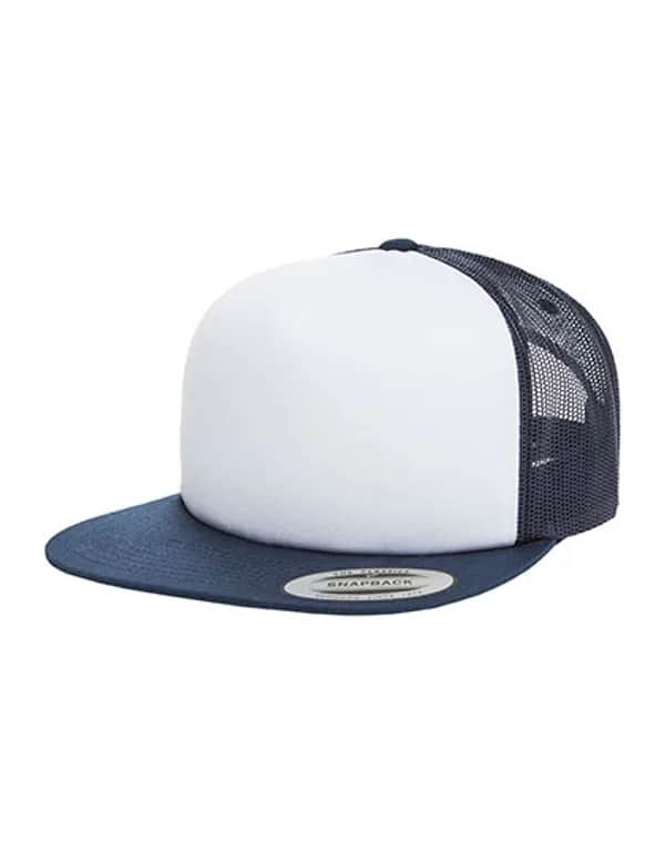 Foam Trucker With White Front - Navy/White/Navy