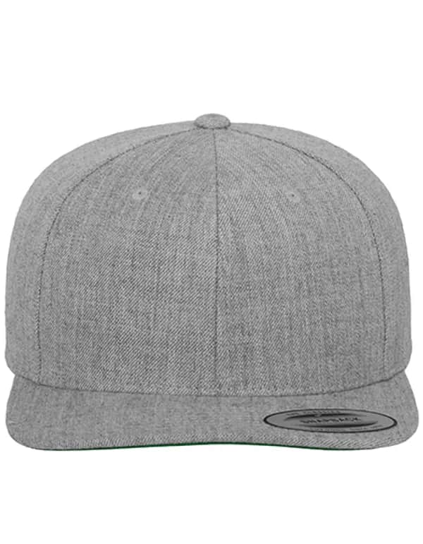 Classic Snapback - Heather Grey