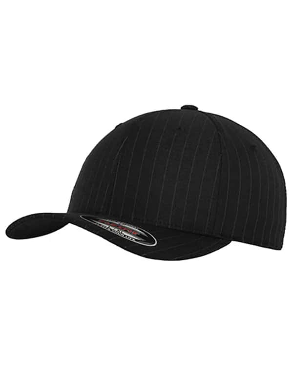Flexfit Pinstripe Cap - Black/White