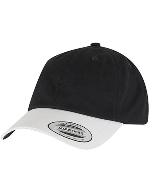 Low Profile 2-Toned Classic Cap - Black/White
