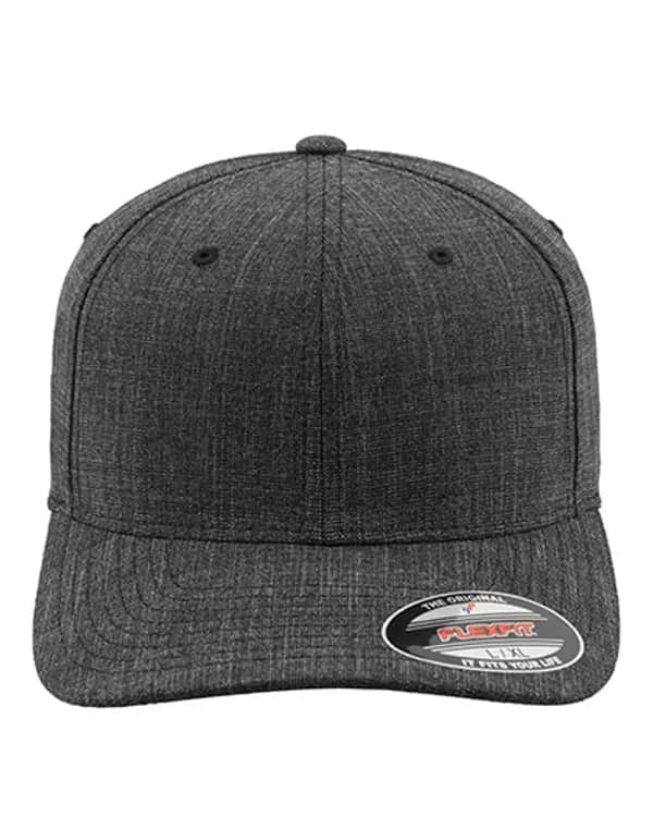 Fine Melange Flexfit - Black