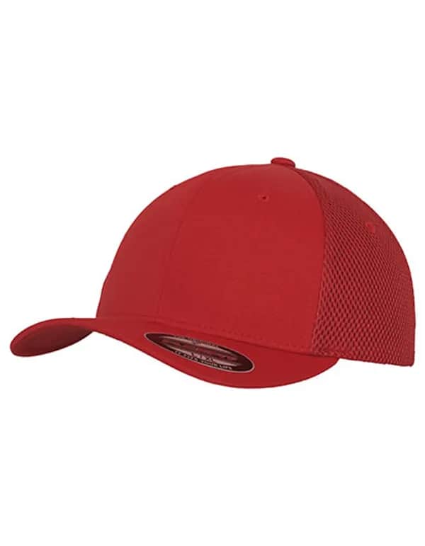 Flexfit Tactel Mesh Cap - Red
