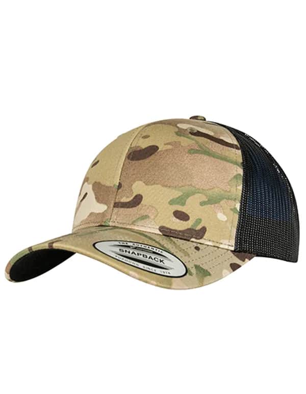 Retro Trucker Multicam Cap - Multicam