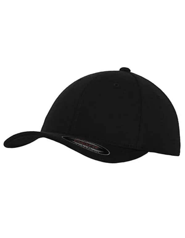 Flexfit Double Jersey Cap - Black