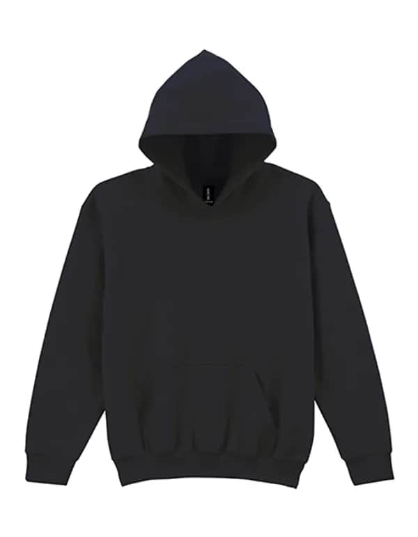 Heavy Blend™ Youth Hooded Sweatshirt - Black