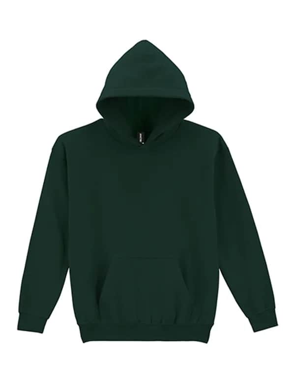 Heavy Blend™ Youth Hooded Sweatshirt - Forest Green