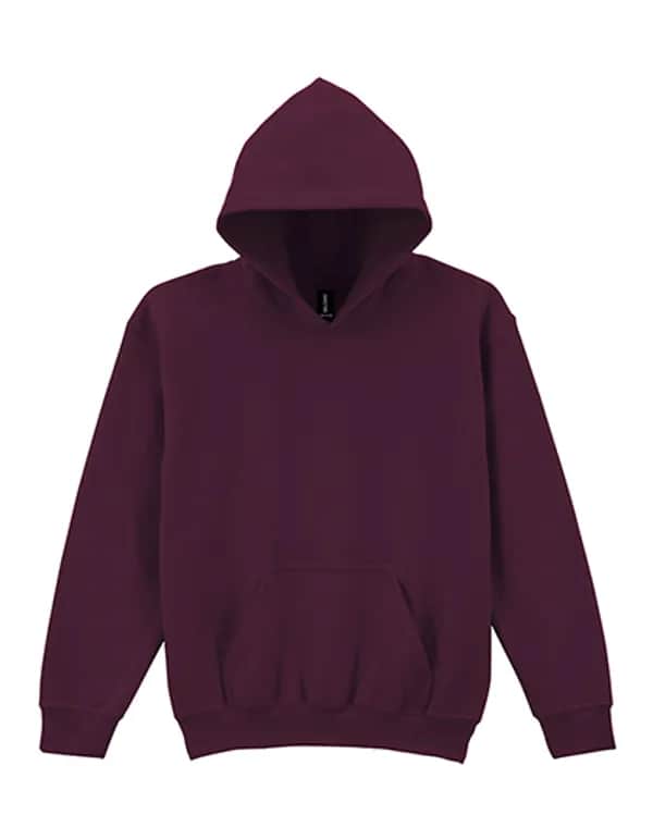 Heavy Blend™ Youth Hooded Sweatshirt - Maroon