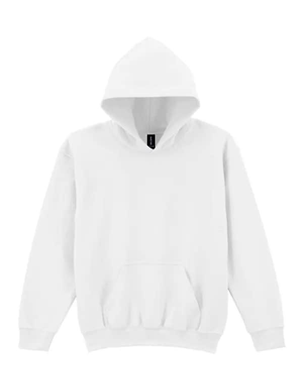 Heavy Blend™ Youth Hooded Sweatshirt - White