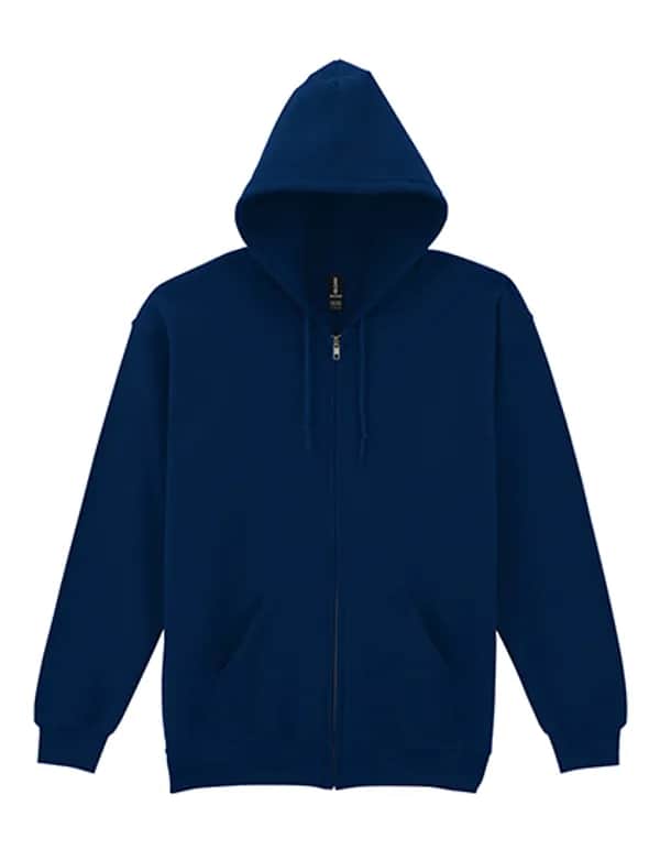 Heavy Blend™ Adult Full Zip Hooded Sweatshirt - Navy