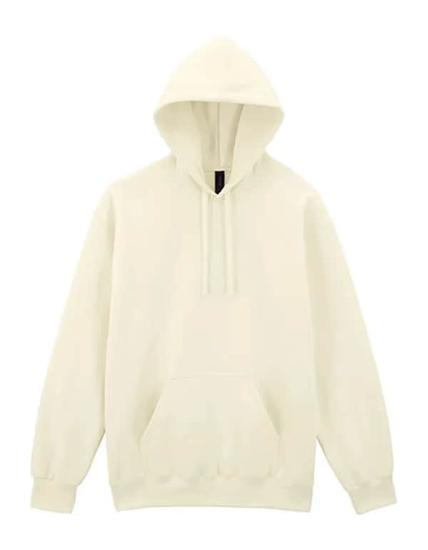 Hammer Maxweight Adult Hooded Sweatshirt - Off White