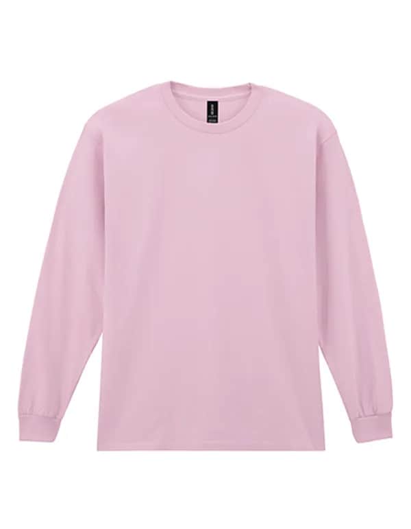 Ultra Cotton™ Long Sleeve T-Shirt - Light Pink