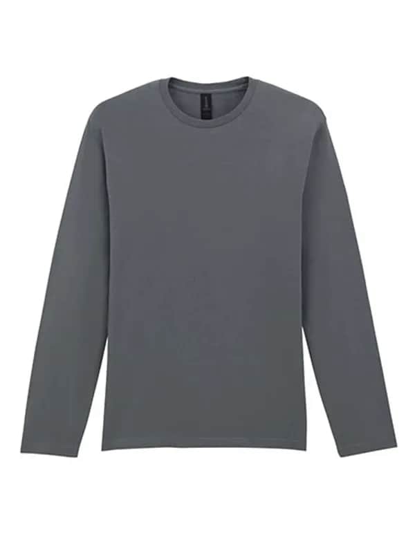 Softstyle® Adult Long Sleeve T-Shirt - Charcoal (Solid)