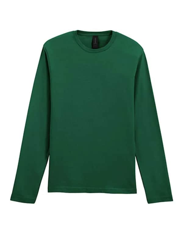 Softstyle® Adult Long Sleeve T-Shirt - Fan Dark Green