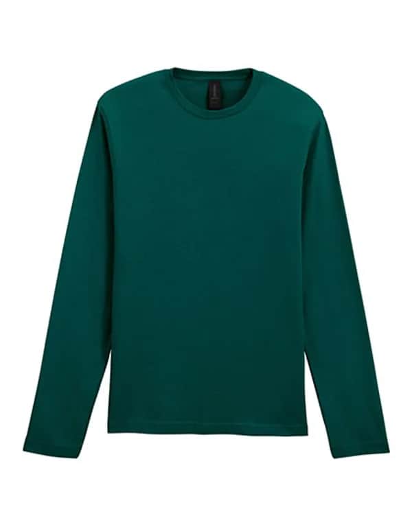 Softstyle® Adult Long Sleeve T-Shirt - Fan Marine Green