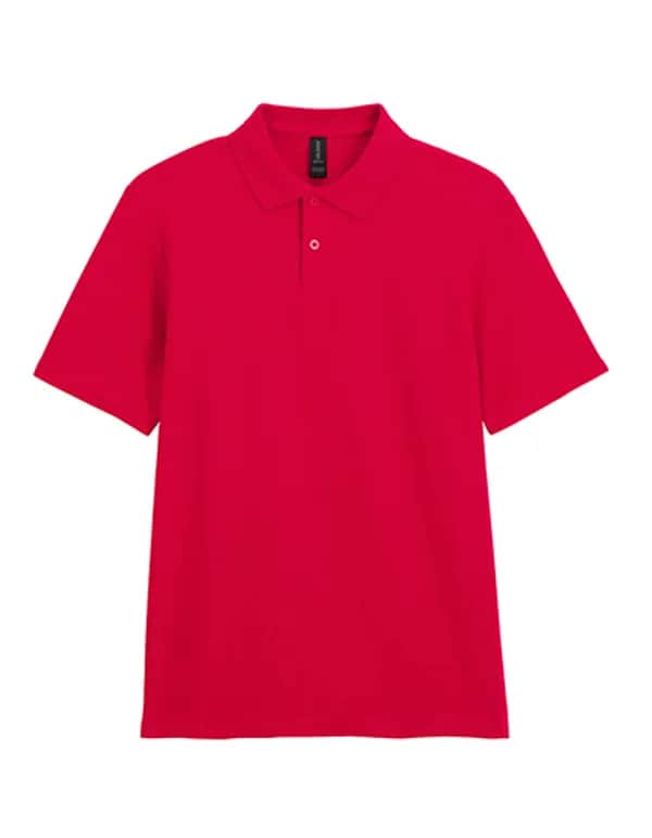 Softstyle® Adult Piqué Polo - Red