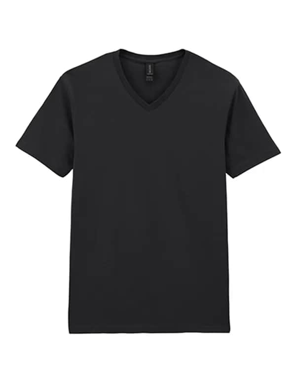 Softstyle® Adult V-Neck T-Shirt - Black
