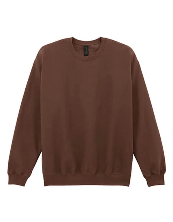 Softstyle® Midweight Fleece Adult Crewneck Sweatshirt - Cocoa