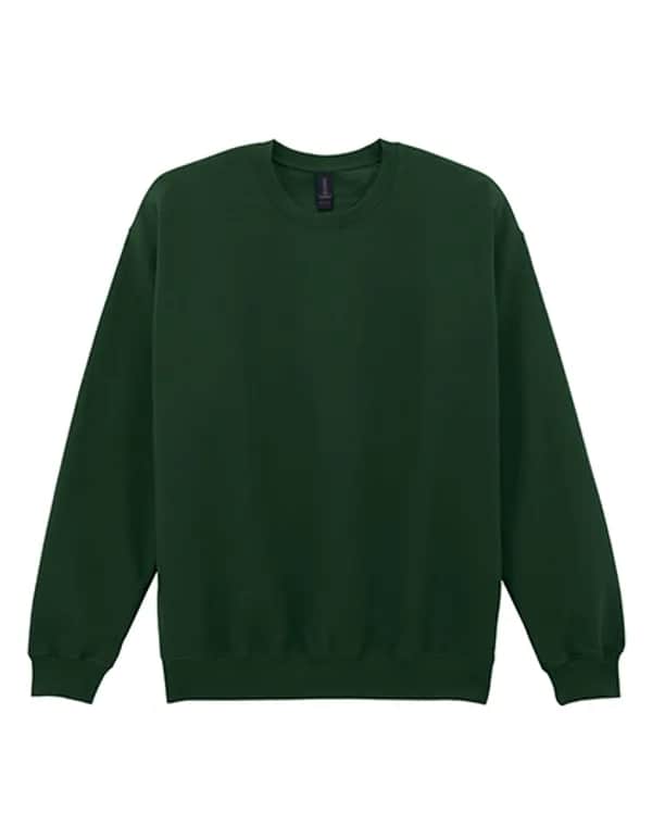 Softstyle® Midweight Fleece Adult Crewneck Sweatshirt - Forest Green