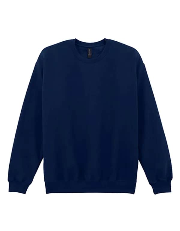 Softstyle® Midweight Fleece Adult Crewneck Sweatshirt - Navy