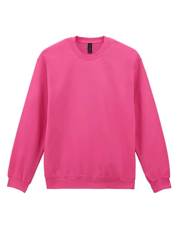 Softstyle® Midweight Fleece Adult Crewneck Sweatshirt - Pink Lemonade