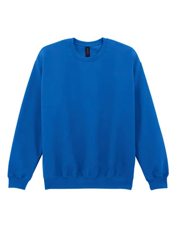 Softstyle® Midweight Fleece Adult Crewneck Sweatshirt - Royal