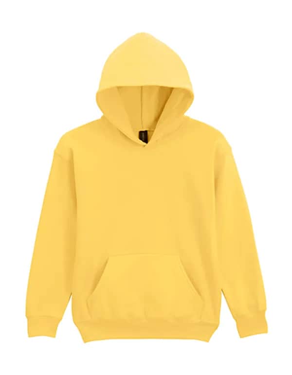 Softstyle® Midweight Fleece Youth Hoodie - Daisy