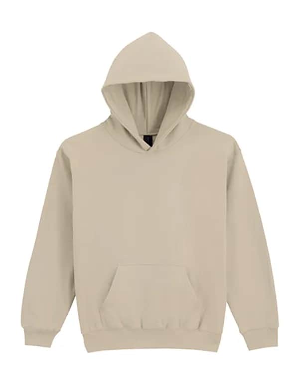Softstyle® Midweight Fleece Youth Hoodie - Sand