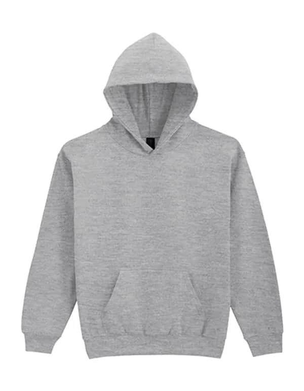 Softstyle® Midweight Fleece Youth Hoodie - Sport Grey (Heather)