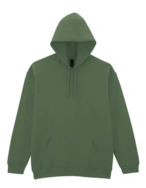 Softstyle® Midweight Sweat Adult Hoodie - Military Green