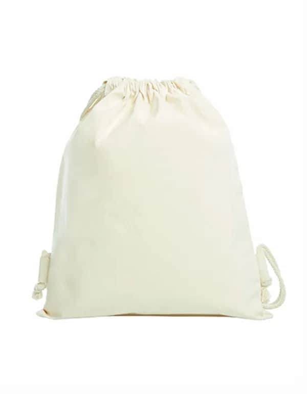 Drawstring Bag Organic - Natural