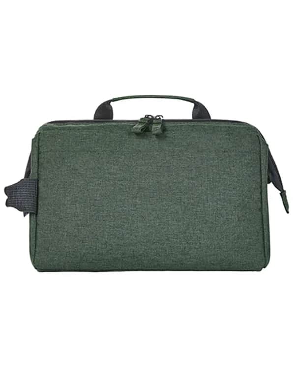 Zip Bag Circle - Green Melange