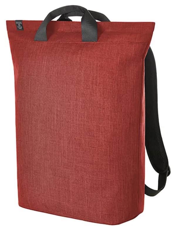 Laptop Backpack Europe - Red Melange