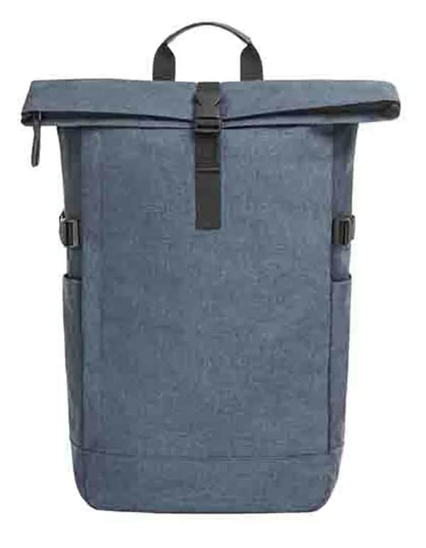 Notebook Backpack Circle - Blue-Grey Melange