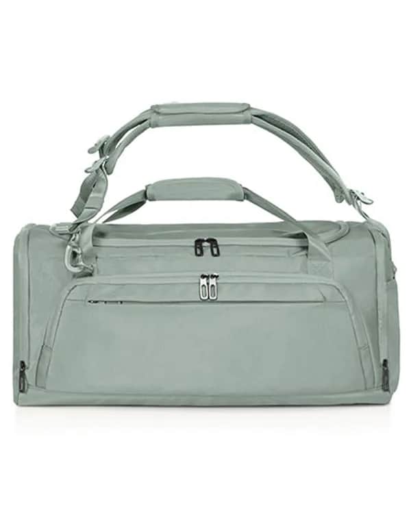 Sport/Travel Bag Solid - Green-Gray