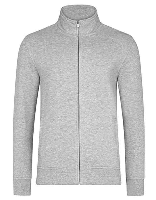 Men´s Premium Full-Zip Sweat Jacket - Grey Melange