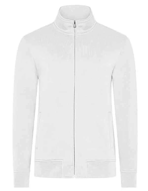 Men´s Premium Full-Zip Sweat Jacket - White