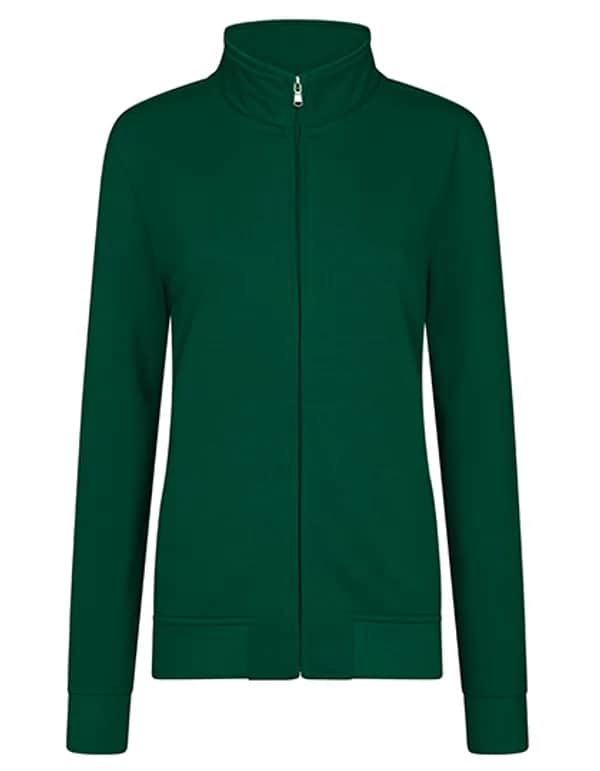 Women´s Premium Full-Zip Sweat Jacket - Bottle Green