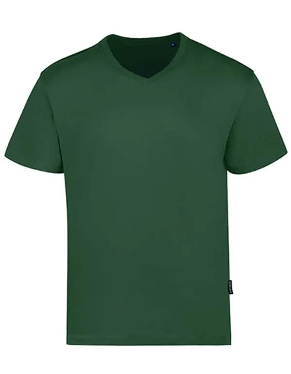 Men´s Luxury V-Neck Tees - Bottle Green