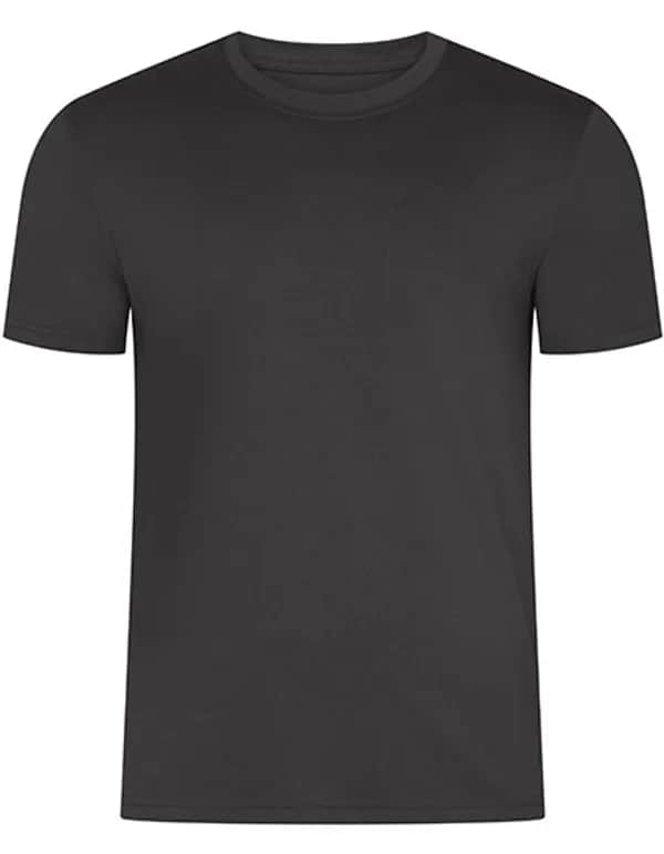 Men´s Organic Heavy Luxury Roundneck Tees - Dark Grey