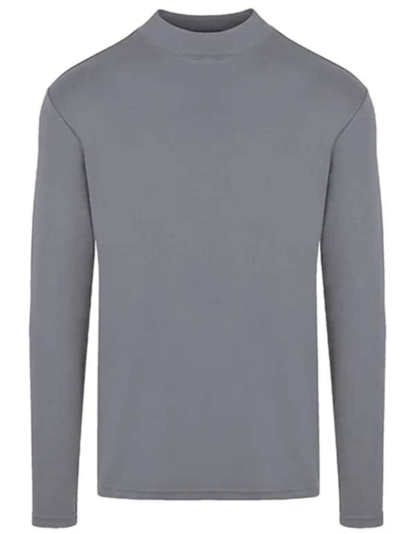 Men´s Premium Highneck Longsleeve Tees - Stone