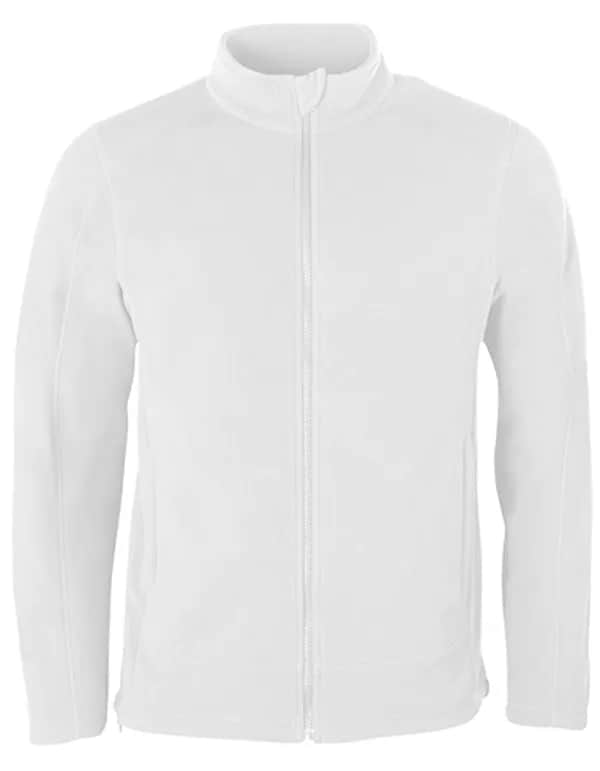 Men´s Full- Zip Fleece Jacket - White