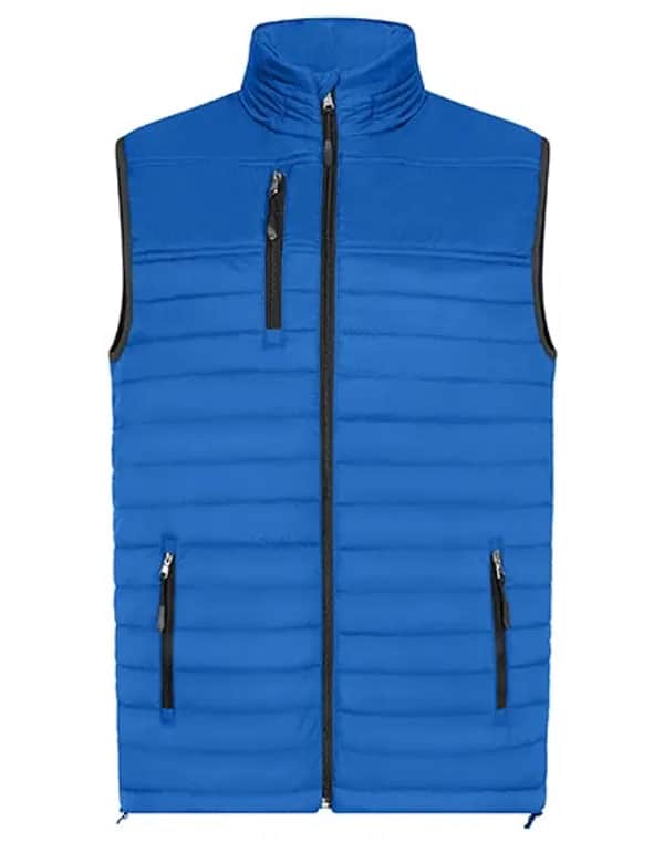 Men´s Hooded Performance Body Warmer - Royal Blue